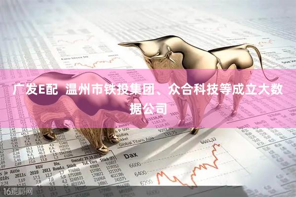 广发E配  温州市铁投集团、众合科技等成立大数据公司