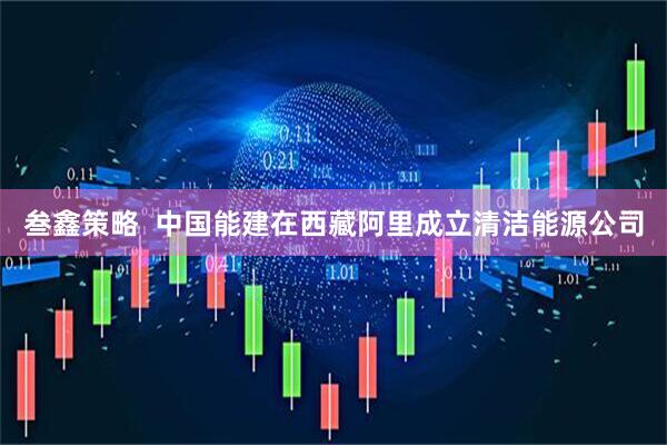 叁鑫策略  中国能建在西藏阿里成立清洁能源公司