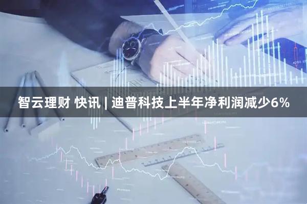 智云理财 快讯 | 迪普科技上半年净利润减少6%