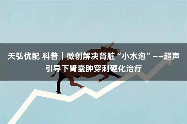天弘优配 科普|微创解决肾脏“小水泡”——超声引导下肾囊肿穿刺硬化治疗